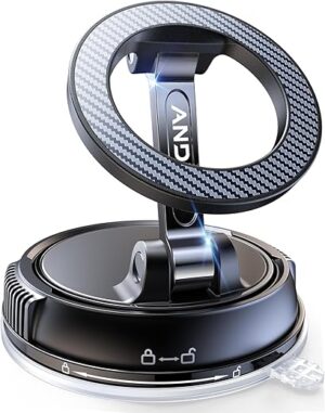 Car Phone Holder for Magsafe [78+LBS Strongest Suction & 2400gf Strongest Magnetic] 360° Adjustable Car Phone Mount, Phone Holders for Your Car for iPhone 17-12 Pro Max Air Plus, Valentine's Day Gifts